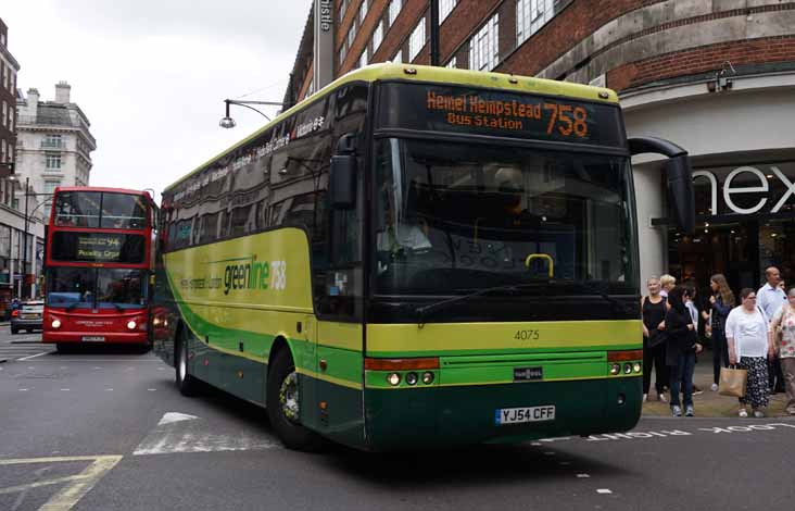 Green Line VDL SB4000 Van Hool 4075